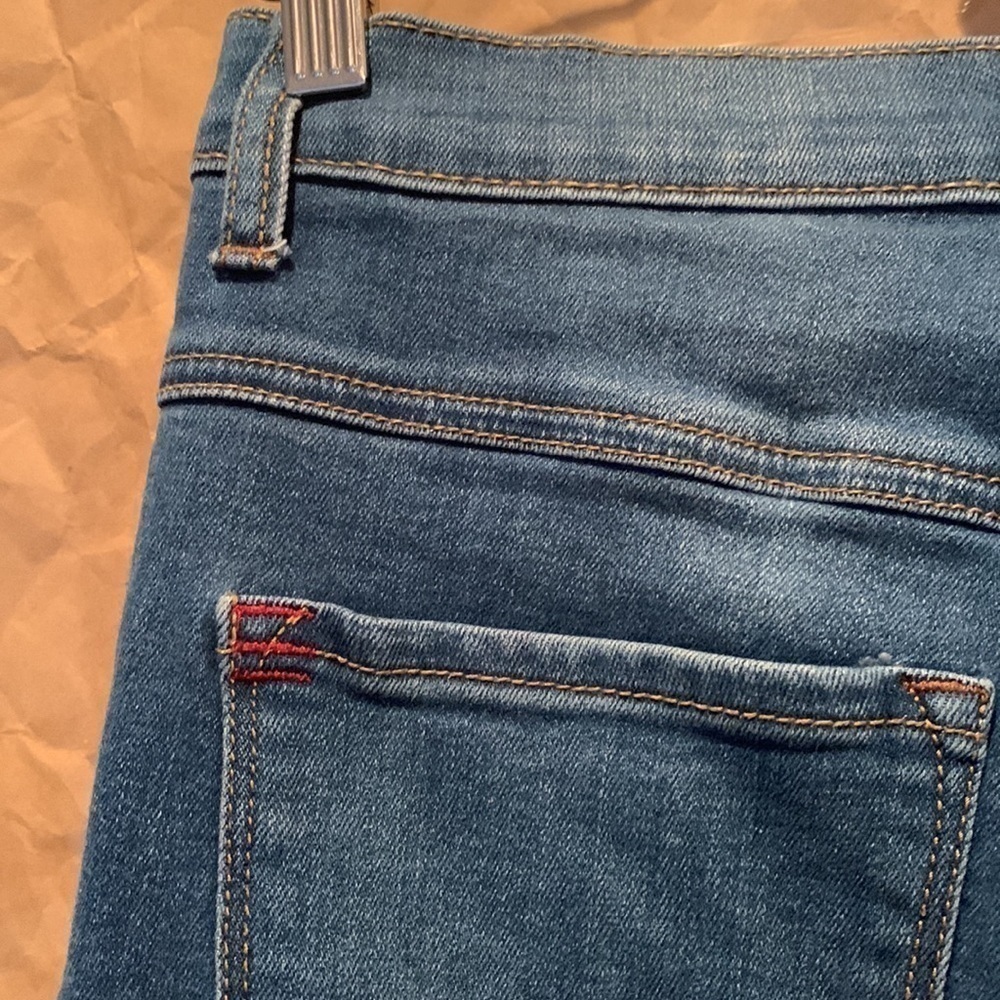BDG | High Rise Sean Jean Ankle Blue Denim 4 Pocket Zipper Button Fly 28 W 29 L - Picture 12 of 16